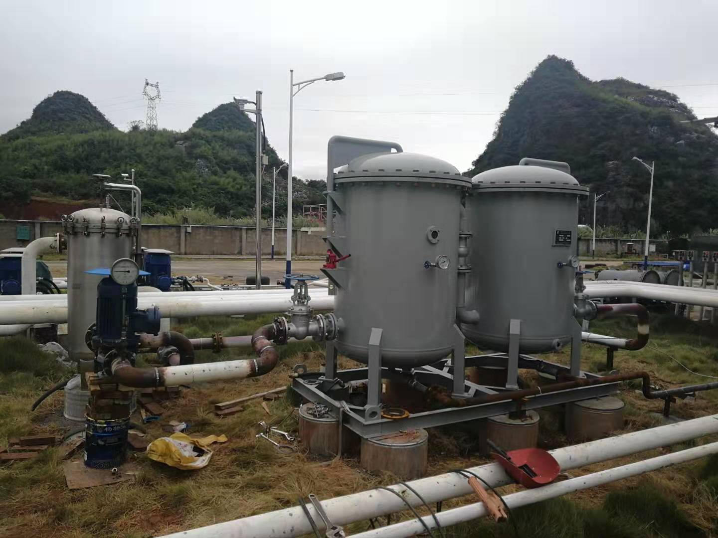 生物柴油過濾機安裝現場